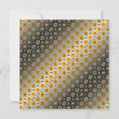 Kanker en metalen paard kaart (Achterkant)