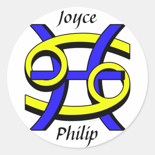 Kanker en problemen door ronde sticker (Voorkant)