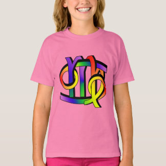 Kanker en Virgo GLBT T-shirt