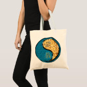 Kanker en vuur draak tote bag (Voorkant (product))