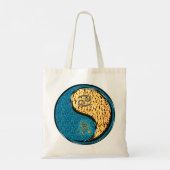 Kanker en vuur draak tote bag (Achterkant)