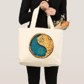 Kanker en vuurgeit grote tote bag (Voorkant (product))