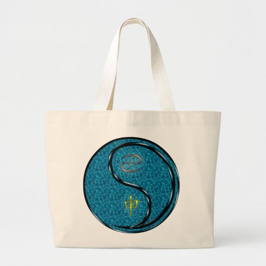 Kanker en wateraap grote tote bag (Voorkant)
