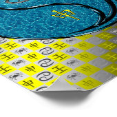 Kanker en wateraap poster (Hoek)