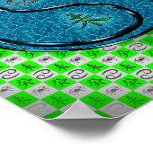 Kanker en watergeit poster (Hoek)