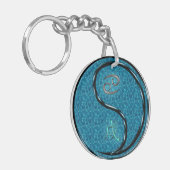 Kanker en waterhond sleutelhanger (Voorkant Links)