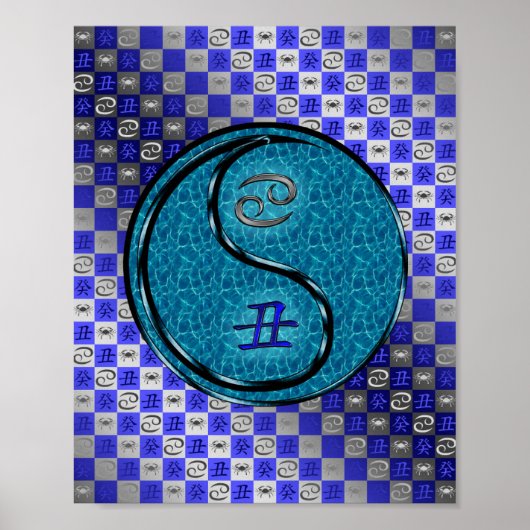 Kanker en wateros poster (Voorkant)