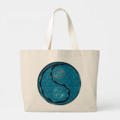 Kanker en waterslang grote tote bag (Achterkant)