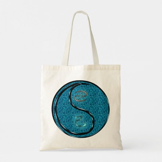 Kanker en waterslang tote bag (Achterkant)