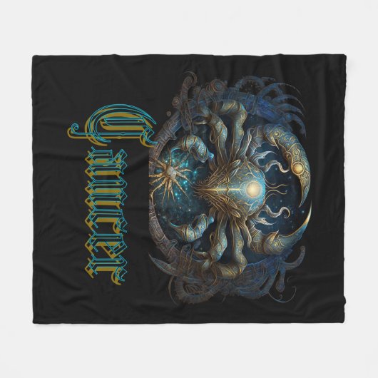 Kanker Fleece Deken (Voorkant (Horizontaal))