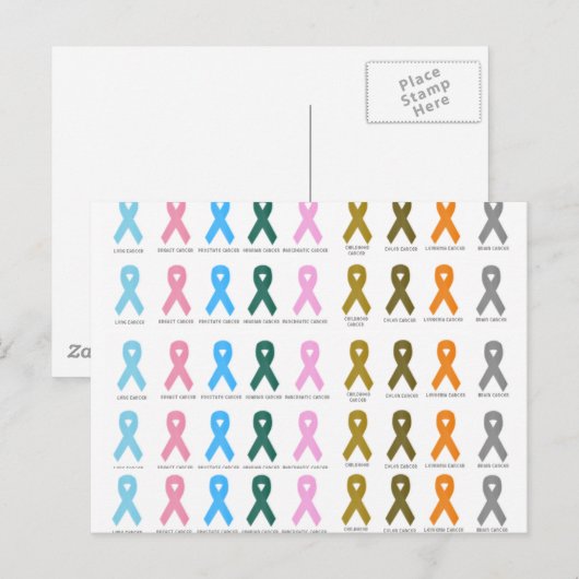 Kanker genezen briefkaart (Voorkant / Achterkant)