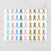 Kanker genezen briefkaart (Voorkant)