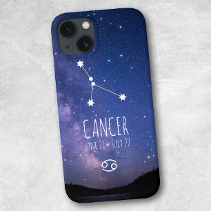 Kanker   Gepersonaliseerde zodiac-constellatie Case-Mate iPhone Case