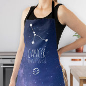 Kanker | Gepersonaliseerde zodische sterrenapron Schort