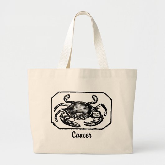 Kanker Grote Tote Bag (Voorkant)