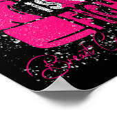 Kanker Haar gevecht is onze strijd tegen borstkank Poster (Hoek)