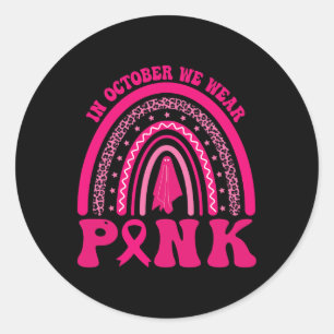 Kanker Halloween 1 Ronde Sticker