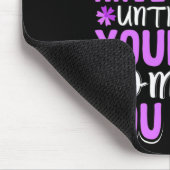 Kanker heeft geen gezicht tot... muismat (Hoek)