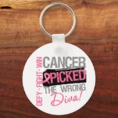 Kanker heeft het verkeerde medicijn gevonden - bor sleutelhanger (Voorkant)