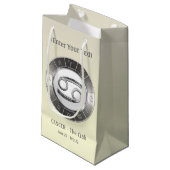 Kanker - het symbool van de Horoscoop van de krab Klein Cadeauzakje (Voorkant Gekanteld)