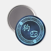 Kanker/hond Magneet (Voorkant / Achterkant)