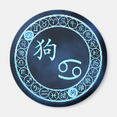 Kanker/hond Magneet (Voorkant)