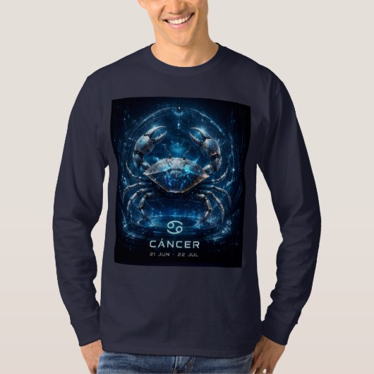 kanker, horoscoop,  t-shirt (Voorkant)