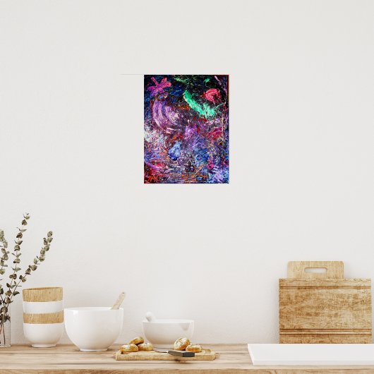 Kanker houdt me tegen poster (Keuken)