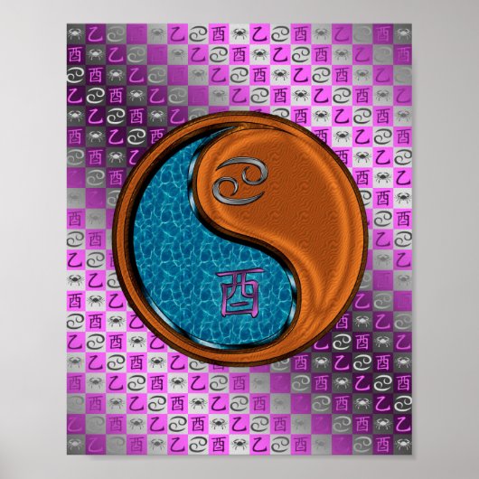 Kanker & Hout Haan Poster (Voorkant)