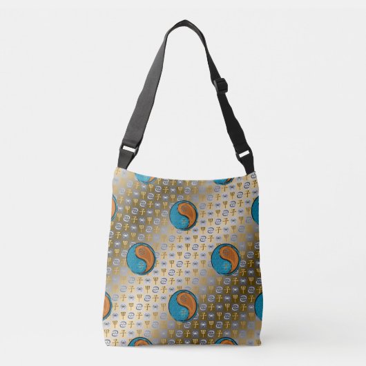 Kanker & Hout Rat Crossbody Tas (Voorkant)