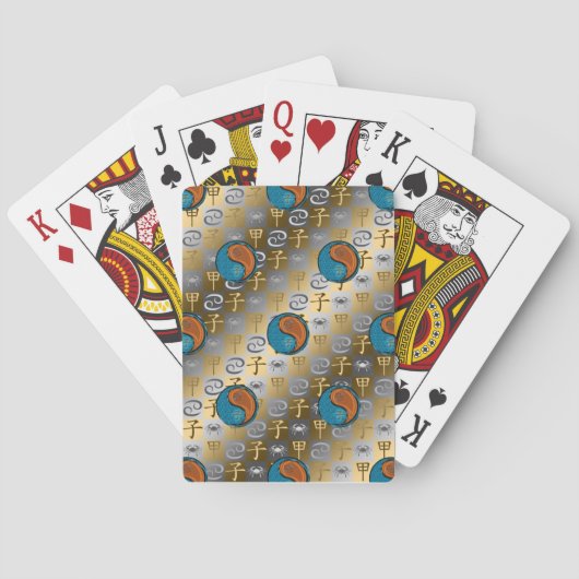 Kanker & Hout Rat Pokerkaarten (Achterkant)