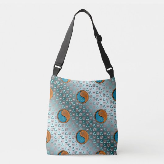 Kanker & Hout Slang Crossbody Tas (Voorkant)