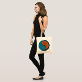 Kanker & Hout Tijger Tote Bag (Voorkant (model))