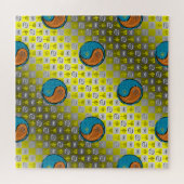 Kanker & Houten Aap Legpuzzel (Horizontaal)