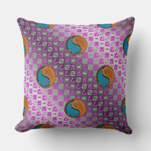 Kanker & Houten Haan Kussen