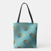 Kanker & Houten Hond Tote Bag (Achterkant)