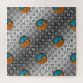 Kanker & Houten Konijn Legpuzzel (Horizontaal)