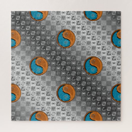 Kanker & Houten Konijn Legpuzzel (Verticaal)