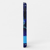 Kanker in Dark Blue Hoesje-Mate iPhone Case (Achterkant/links)