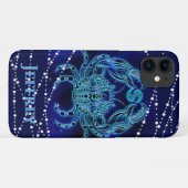 Kanker in donkerblauw II Case-Mate iPhone Case (Achterkant (horizontaal))