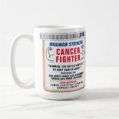 Kanker Inspirerend Gift Coffee Mok (Links)