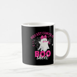 Kanker Is Boo Sheet Borstkanker Strijder Halloween Koffiemok