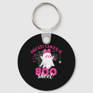 Kanker Is Boo Sheet Borstkanker Strijder Halloween Sleutelhanger