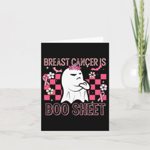 Kanker Is Boo Sheet Halloween Borstkanker Bewustzi Kaart