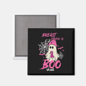 Kanker Is Boo Sheet Halloween Borstkanker Bewustzi Magneet (Voorkant / Achterkant)