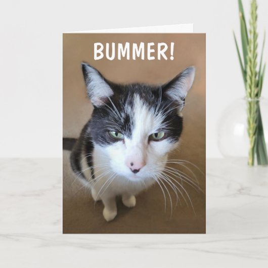 Kanker is een Bummer Kaart (Voorkant)