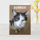 Kanker is een Bummer Kaart (Gele Bloem)