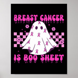Kanker is een Halloween-boekenplank Poster