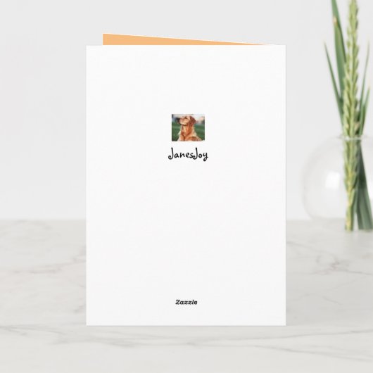 Kanker Is Ruff Stop Niet Met Ophalen Kaart (Achterkant)