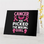 Kanker je hebt de verkeerde handschoenen van het m kaart (Gele Bloem)